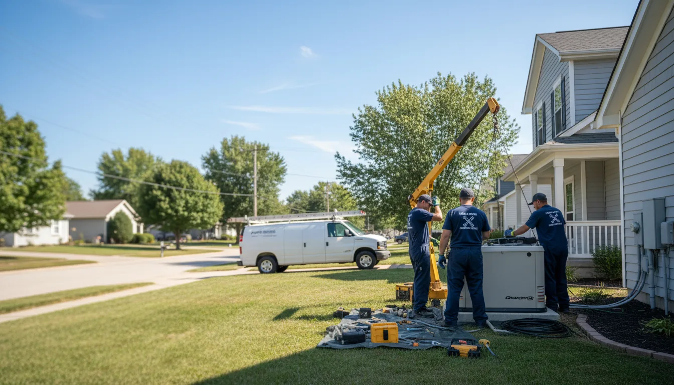 Generator Installation in Mcleod, TX near me